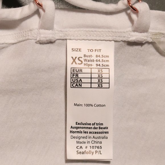 NWT Seafolly X Revolve Singlet Inka Gypsy Top - Picture 7 of 9